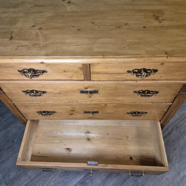 Kommode Jugendstil 1910 Kiefer – Bild 9
