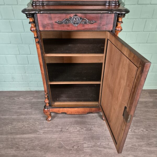 Anrichte mit Aufsatz Biedermeier 1860 Mahagoni – Bild 19