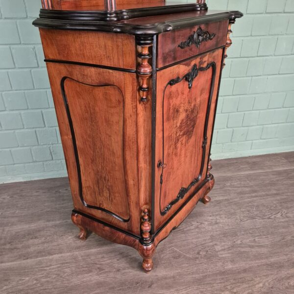 Anrichte mit Aufsatz Biedermeier 1860 Mahagoni – Bild 15
