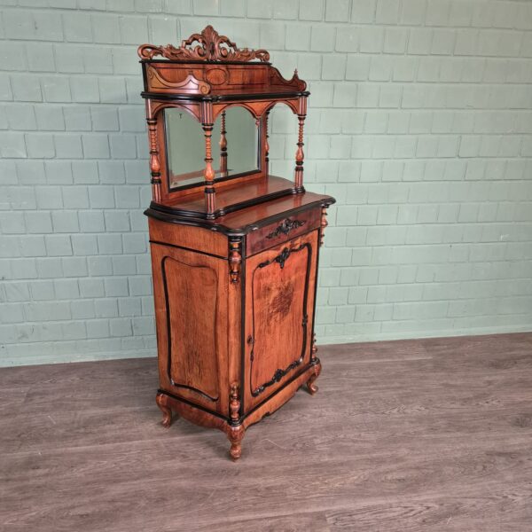 Anrichte mit Aufsatz Biedermeier 1860 Mahagoni