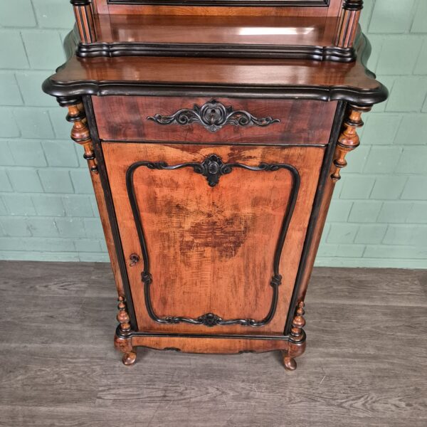 Anrichte mit Aufsatz Biedermeier 1860 Mahagoni – Bild 10