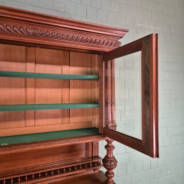 Buffetschrank Schrank Gründerzeit 1880 Eiche – Bild 17