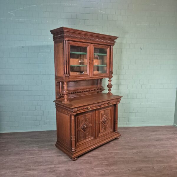 Buffetschrank Schrank Gründerzeit 1880 Eiche