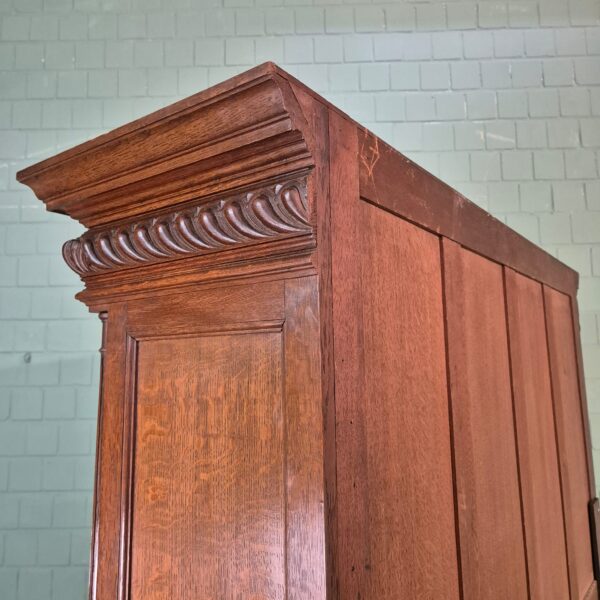 Buffetschrank Schrank Gründerzeit 1880 Eiche – Bild 23