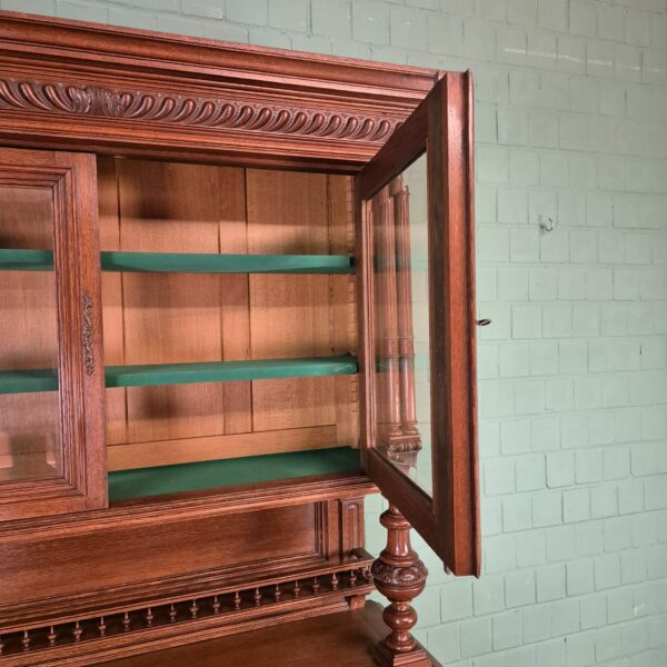 Buffetschrank Schrank Gründerzeit 1880 Eiche – Bild 16