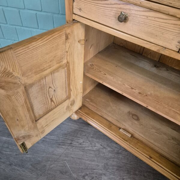 Buffetschrank Schrank Jugendstil 1900 Kiefer – Bild 16