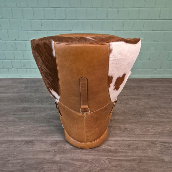 Designer Sessel Rindsleder Kuhfell – Bild 13