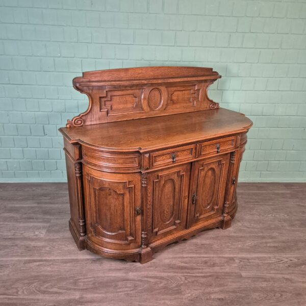Anrichte Buffetschrank Gründerzeit 1880 Eiche