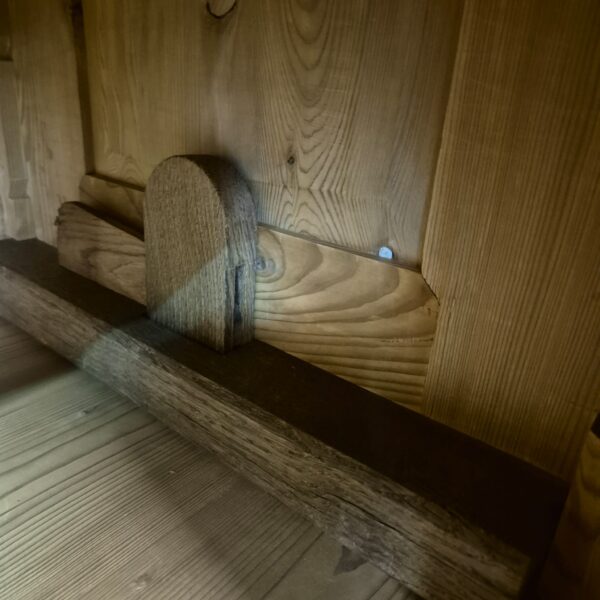 Kleiderschrank Schrank Biedermeier 1850 Kiefer – Bild 16