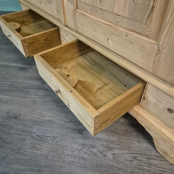 Kleiderschrank Schrank Biedermeier 1850 Kiefer – Bild 18
