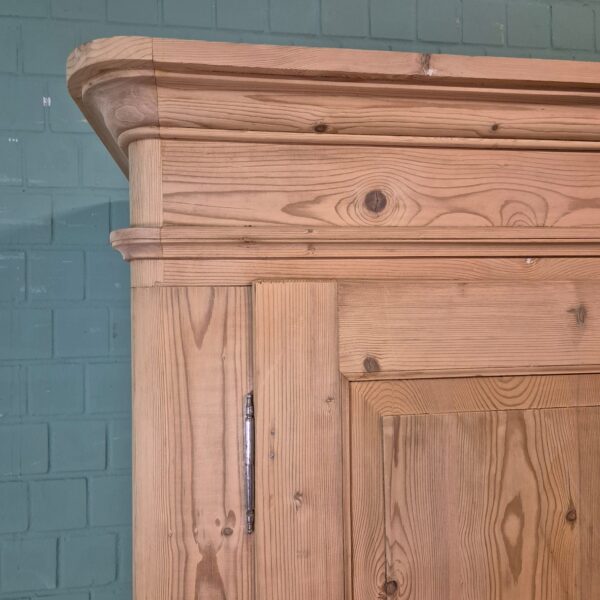 Kleiderschrank Schrank Biedermeier 1850 Kiefer – Bild 6