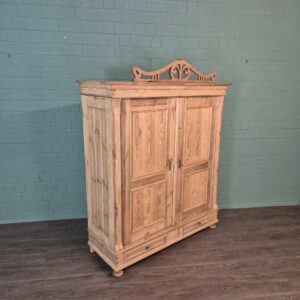 Schrank Kleiderschrank Jugendstil 1900 Kiefer