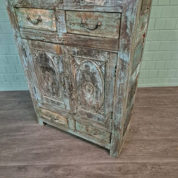 Schrank Massivholz Shabby-Chic 1,00 m – Bild 11