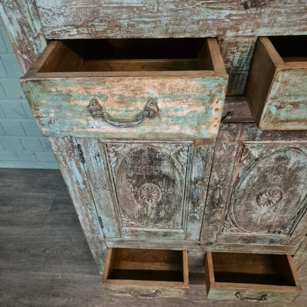 Schrank Massivholz Shabby-Chic 1,00 m – Bild 26