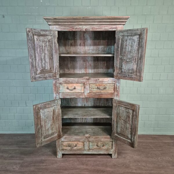 Schrank Massivholz Shabby-Chic 1,00 m – Bild 19