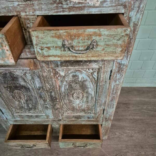 Schrank Massivholz Shabby-Chic 1,00 m – Bild 27