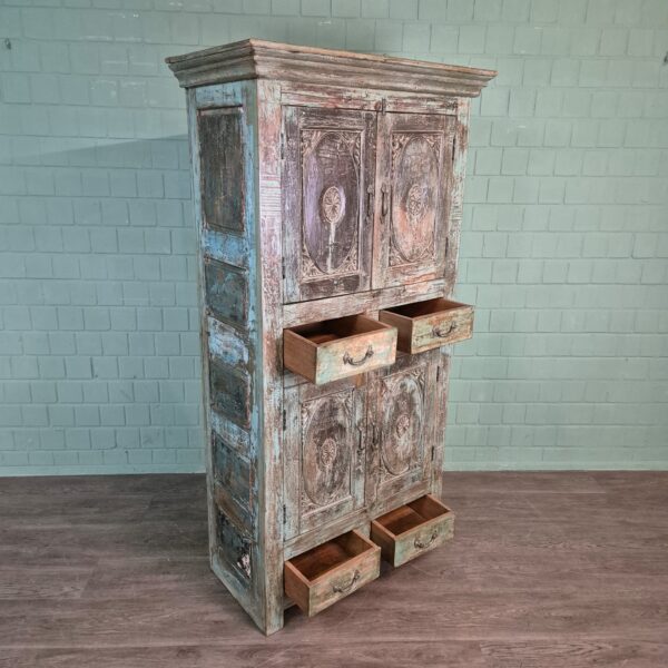 Schrank Massivholz Shabby-Chic 1,00 m – Bild 25