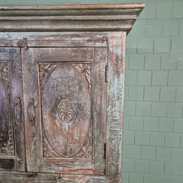 Schrank Massivholz Shabby-Chic 1,00 m – Bild 12