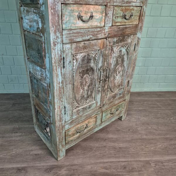 Schrank Massivholz Shabby-Chic 1,00 m – Bild 8