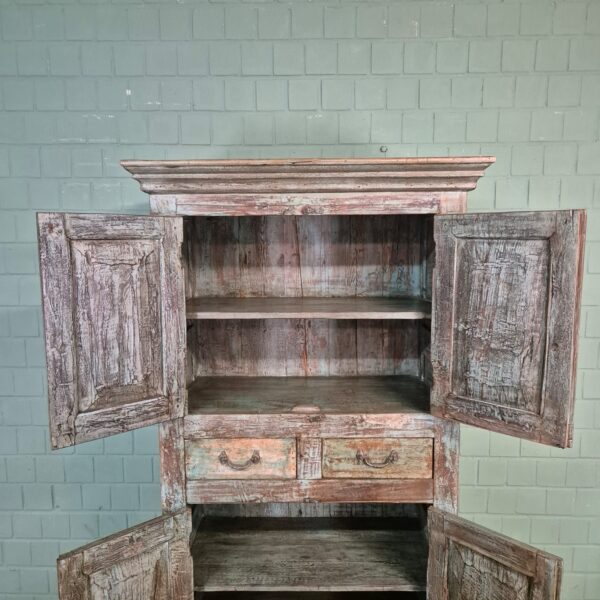 Schrank Massivholz Shabby-Chic 1,00 m – Bild 21