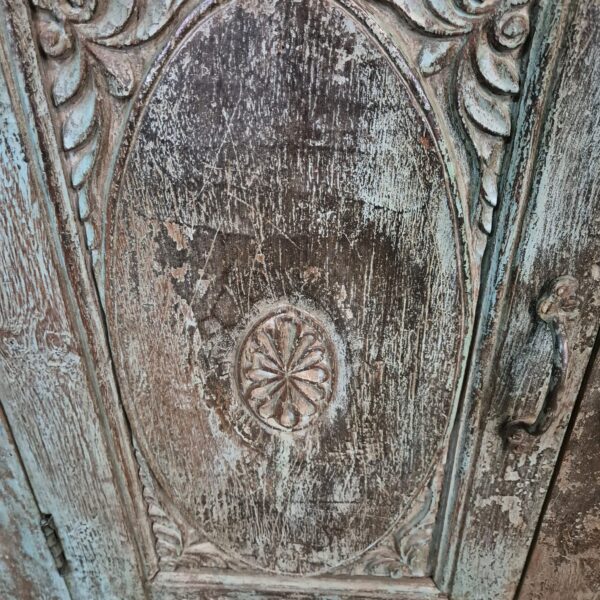 Schrank Massivholz Shabby-Chic 1,00 m – Bild 7