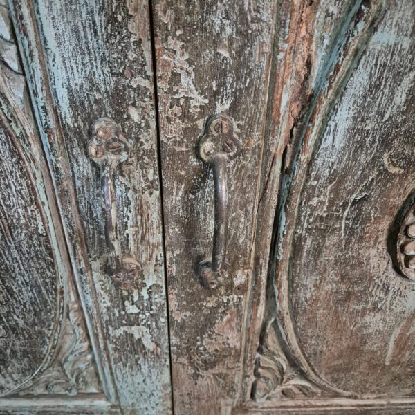 Schrank Massivholz Shabby-Chic 1,00 m – Bild 16