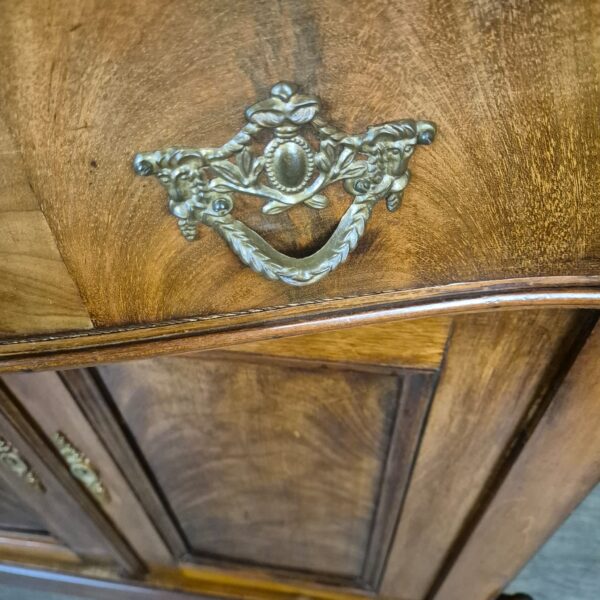 Anrichte Halbschrank Louis Philippe 1860 Nussbaum – Bild 5