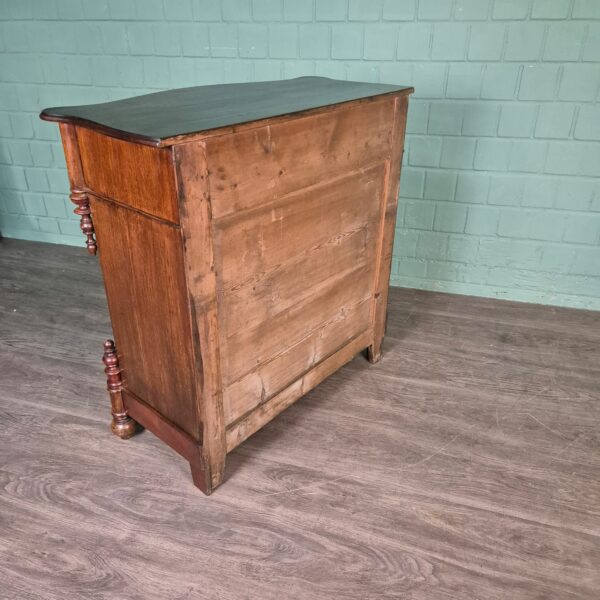 Anrichte Halbschrank Louis Philippe 1860 Nussbaum – Bild 11