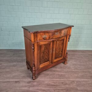 Anrichte Halbschrank Louis Philippe 1860 Nussbaum