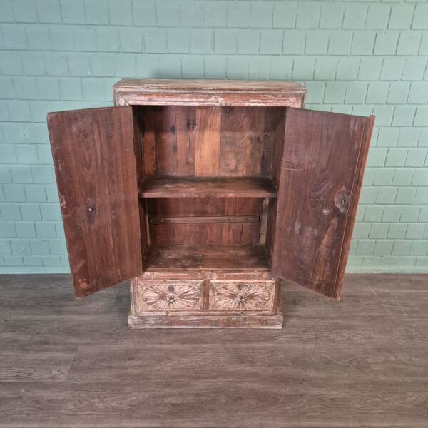 Schrank Massivholz Shabby-Chic 0,85 m – Bild 11