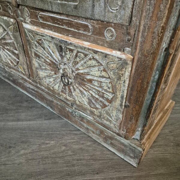 Schrank Massivholz Shabby-Chic 0,85 m – Bild 10