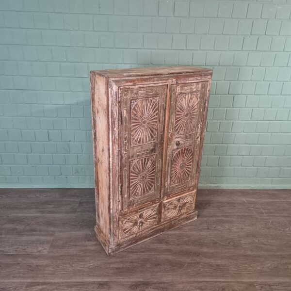 Schrank Massivholz Shabby-Chic 0,85 m