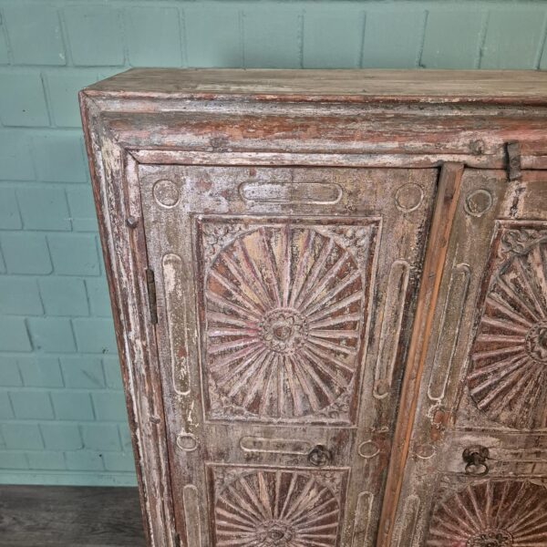 Schrank Massivholz Shabby-Chic 0,85 m – Bild 5