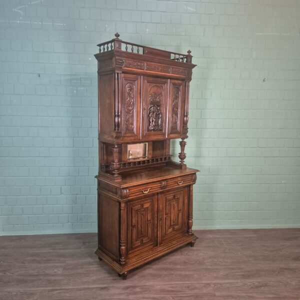 Buffetschrank Schrank Gründerzeit 1880 Eiche