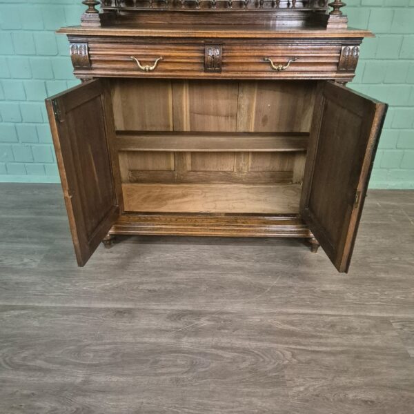 Buffetschrank Schrank Gründerzeit 1880 Eiche – Bild 23