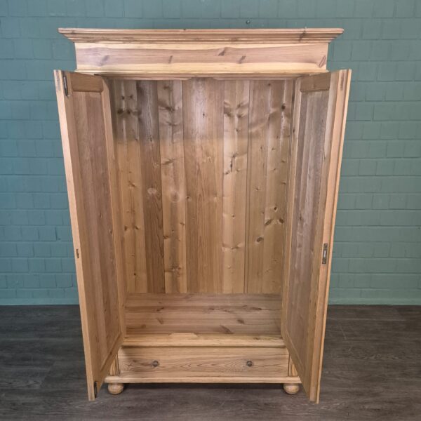 Schrank Kleiderschrank Jugendstil 1900 Kiefer – Bild 12