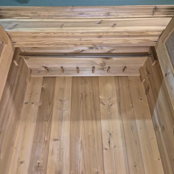 Schrank Kleiderschrank Jugendstil 1900 Kiefer – Bild 14
