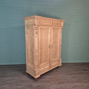 Kleiderschrank Schrank Gründerzeit 1880 Kiefer
