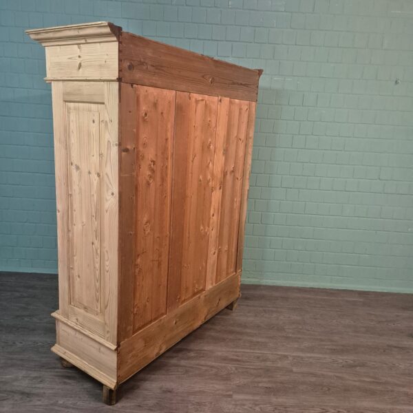 Kleiderschrank Schrank Gründerzeit 1880 Kiefer – Bild 20