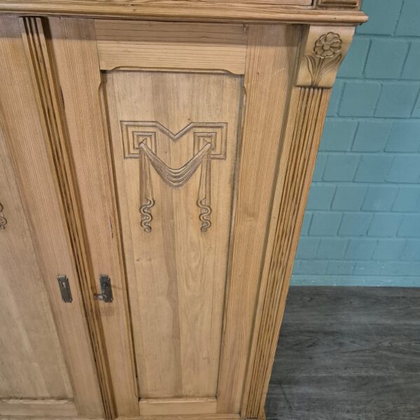 Vertiko Jugendstil 1900 Kiefer – Bild 9