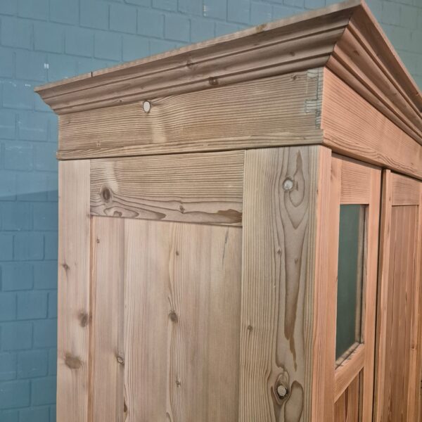 Schrank Kleiderschrank Jugendstil 1900 Kiefer – Bild 5