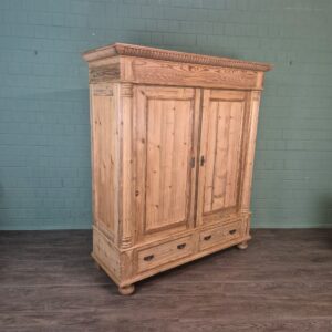 Kleiderschrank Schrank Gründerzeit 1880 Kiefer