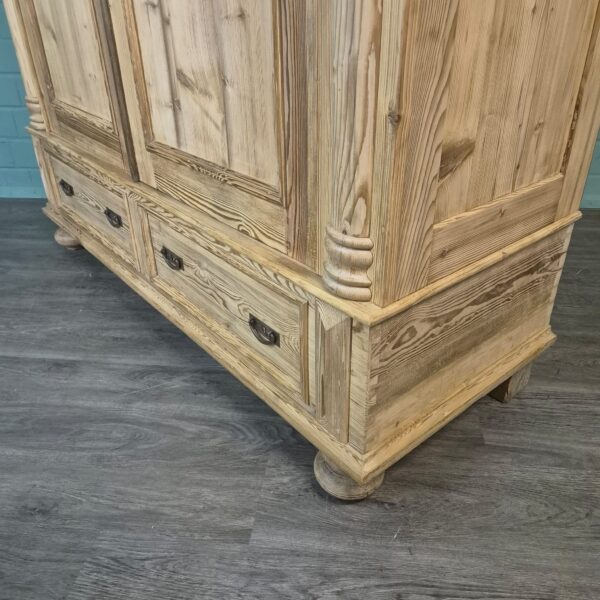 Kleiderschrank Schrank Gründerzeit 1880 Kiefer – Bild 8