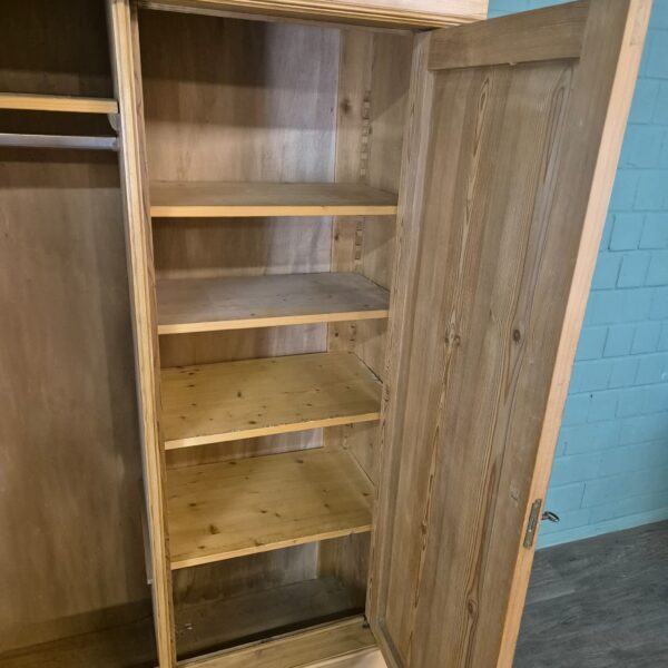 Kleiderschrank Schrank Gründerzeit 1880 Kiefer – Bild 13