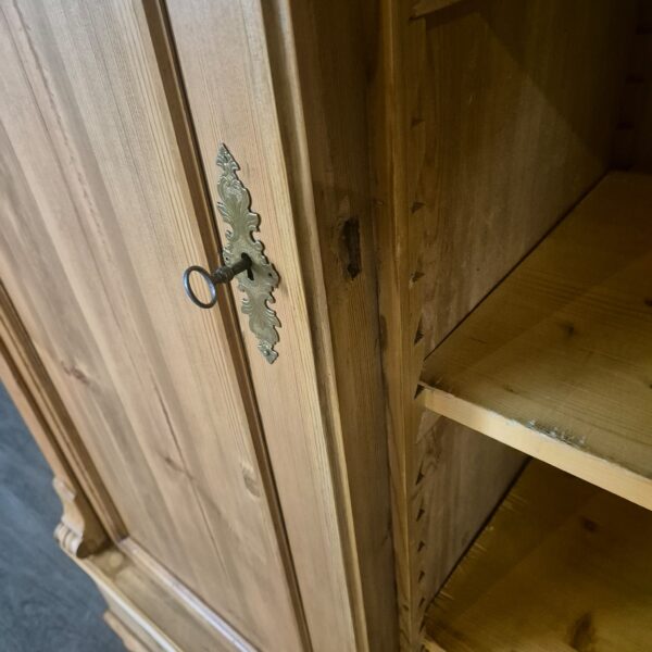 Kleiderschrank Schrank Gründerzeit 1880 Kiefer – Bild 15