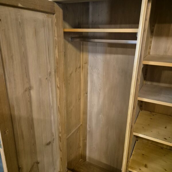 Kleiderschrank Schrank Gründerzeit 1880 Kiefer – Bild 12