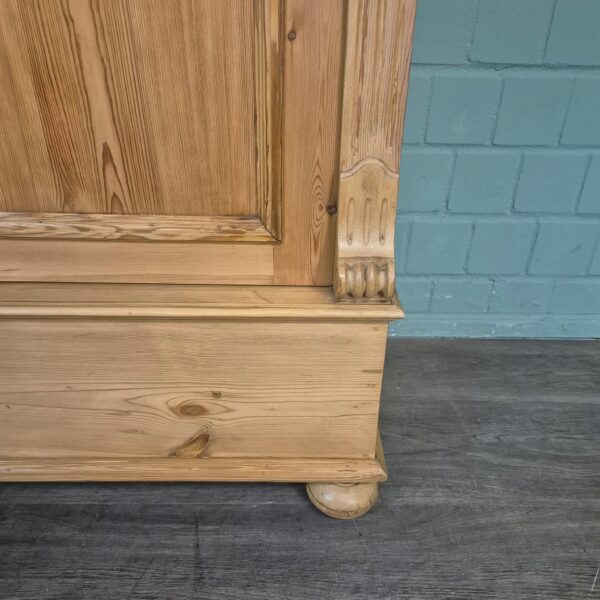 Kleiderschrank Schrank Gründerzeit 1880 Kiefer – Bild 8