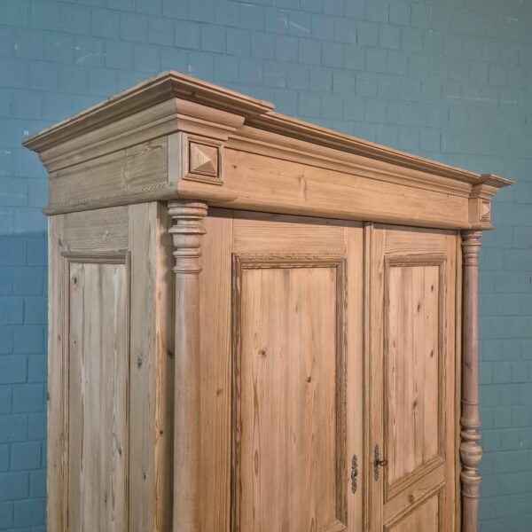 Kleiderschrank Schrank Gründerzeit 1880 Kiefer (Kopie) – Bild 11
