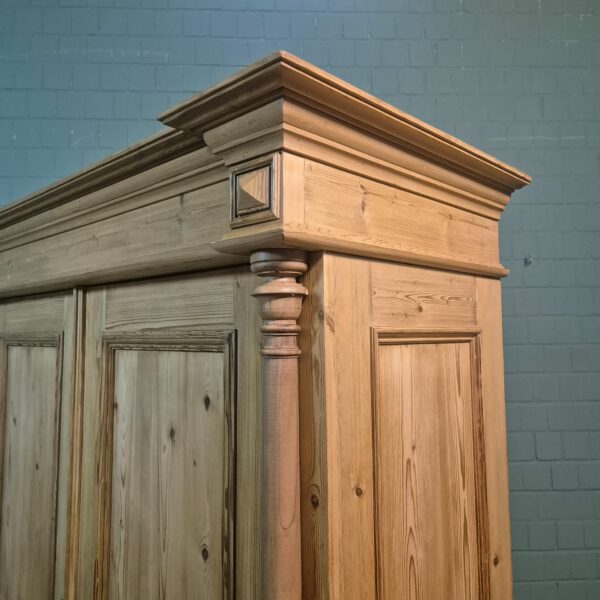 Kleiderschrank Schrank Gründerzeit 1880 Kiefer (Kopie) – Bild 7