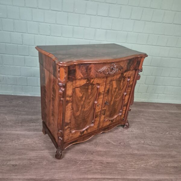 Anrichte Halbschrank Biedermeier 1860 Mahagoni